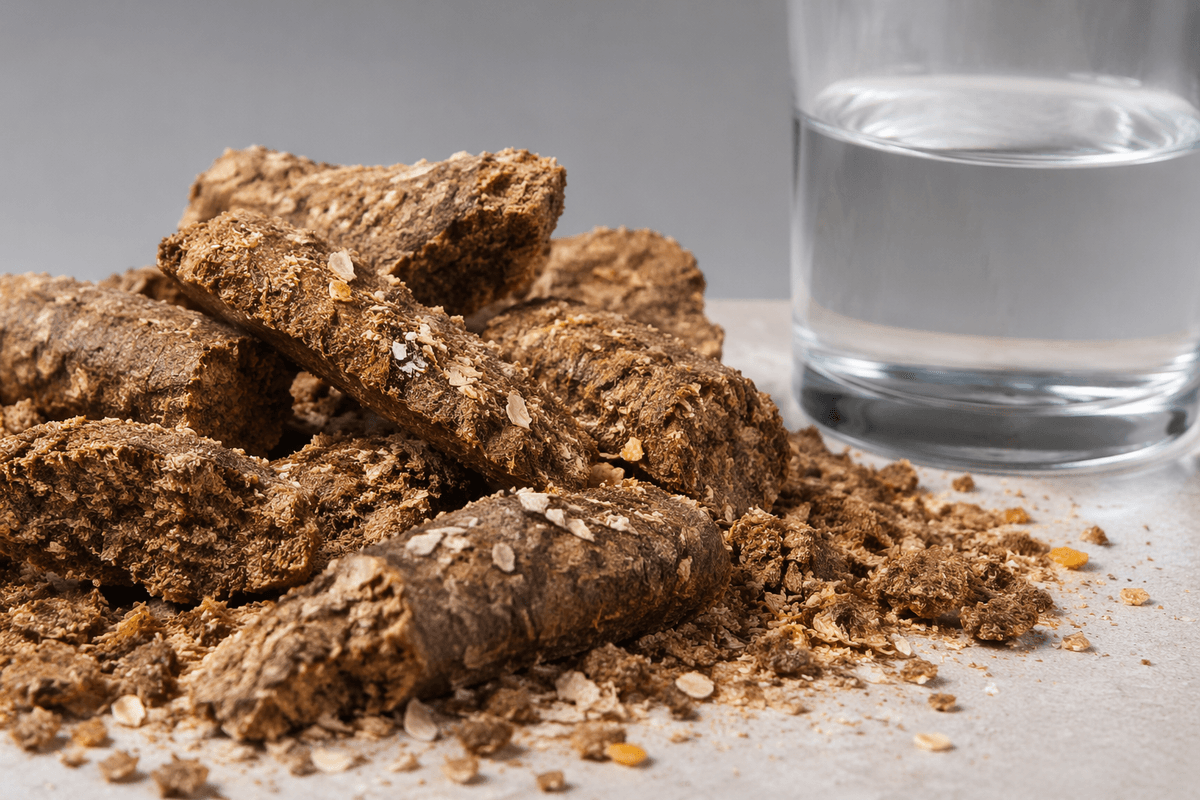 Insoluble fiber adds bulk, not always comfort