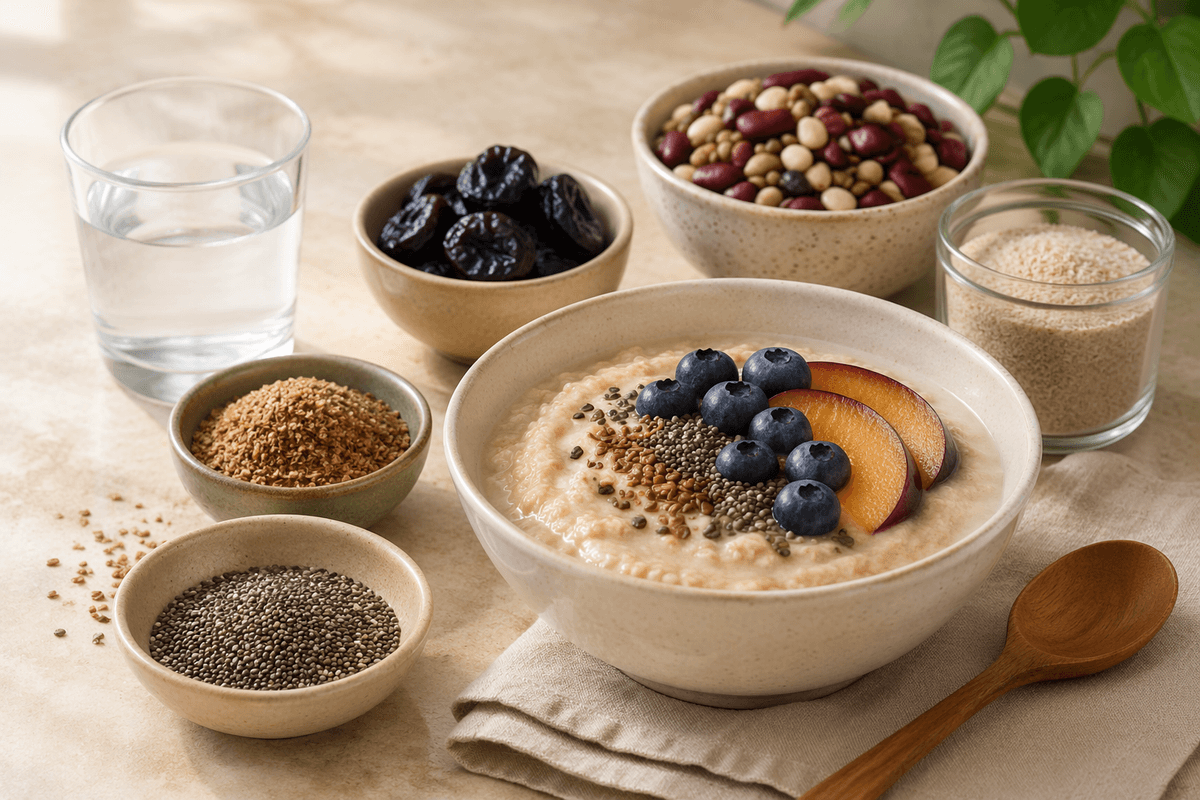 High-Fiber Foods That Support Digestion Without Heavy Meals