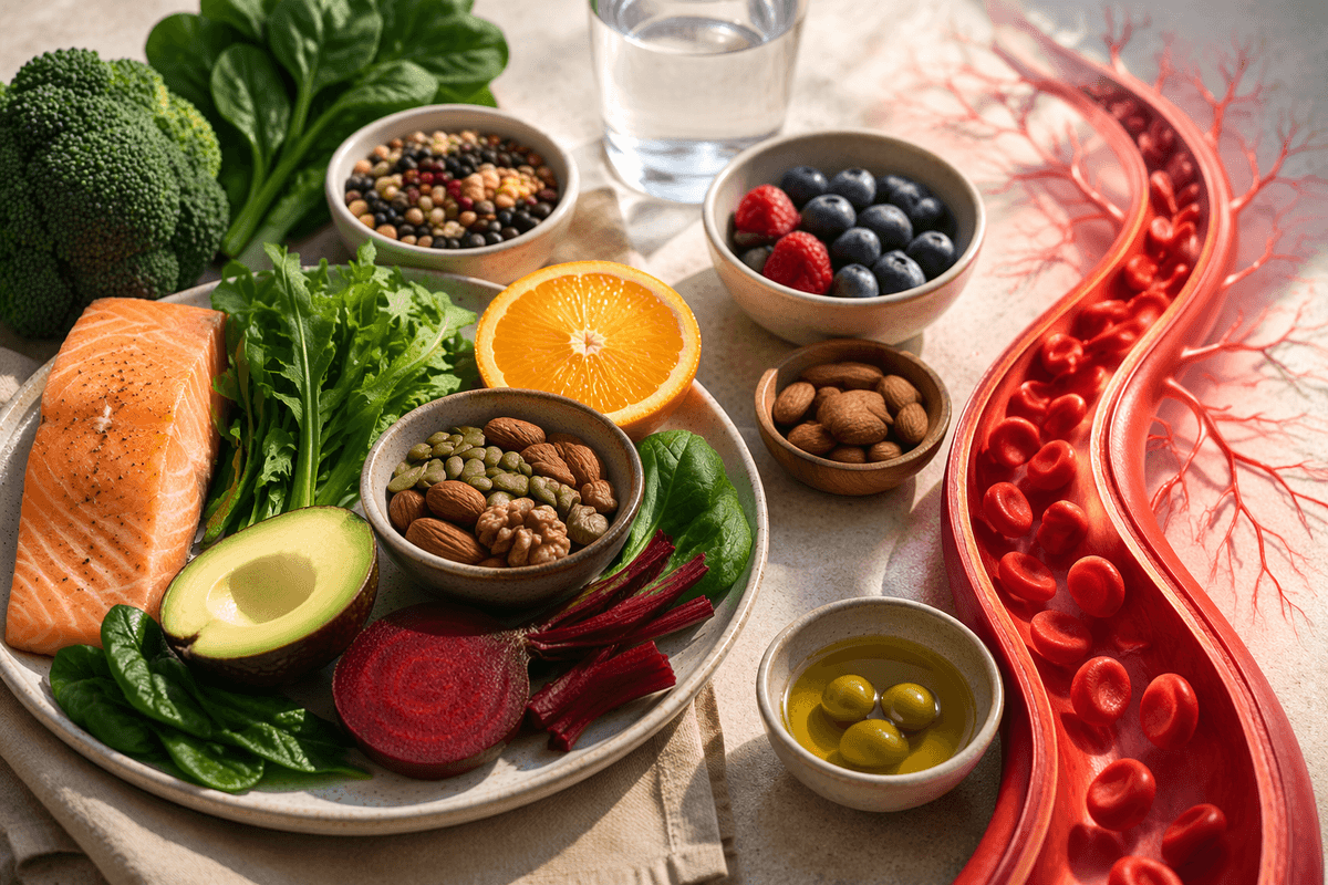 Nutrients That Support Energy and Circulation in Everyday Diets